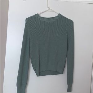 Teal sweater